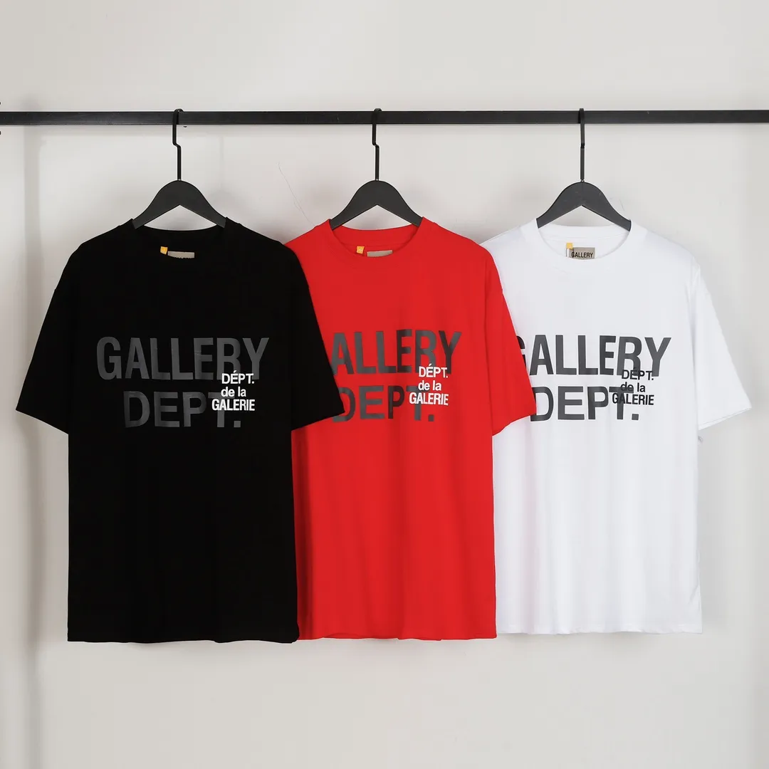 GALLERY.DEPT Summer new short-sleeved style No.: D3139#P106 Color: Black Red White Size: S M L XL
